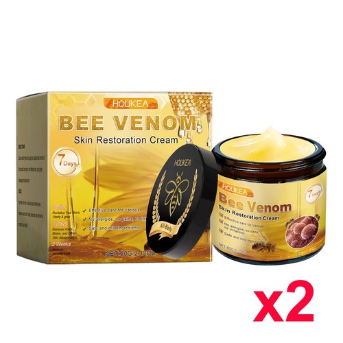 Bee venom skin restoration - venom,