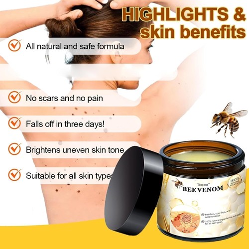 Bee venom treatment cream - treatment,