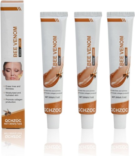 Bee venom skin - treatment, cream