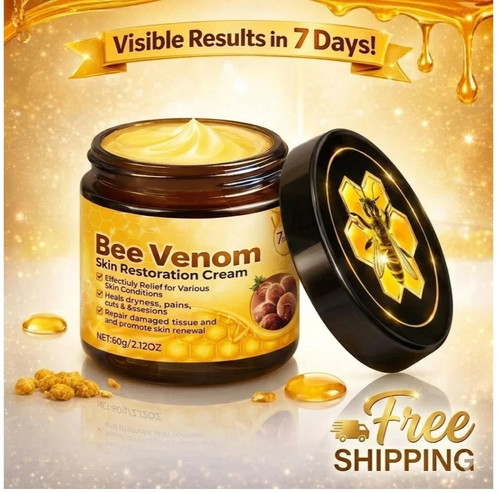 Bee venom skin restoration - venom,
