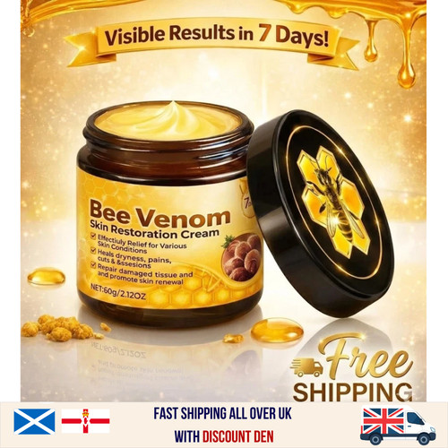 Bee venom skin restoration - skin,