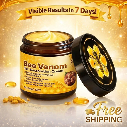 Bee venom skin restoration - venom,